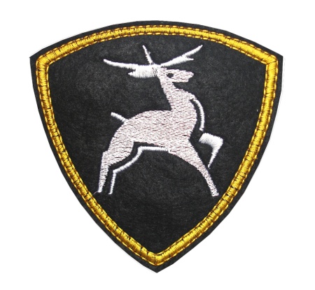 10-6 шевр.выш. ВВ олень 