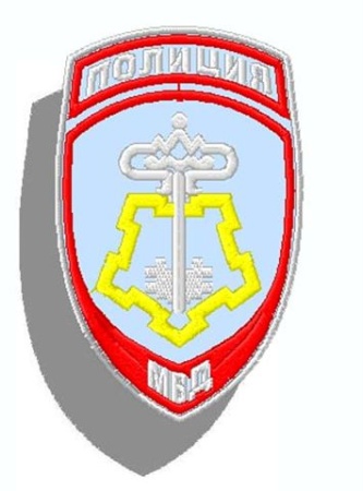 04-31-5 шевр.выш. Полиция (ключ) Вневед. охрана бледно-голуб. ткань на липучке